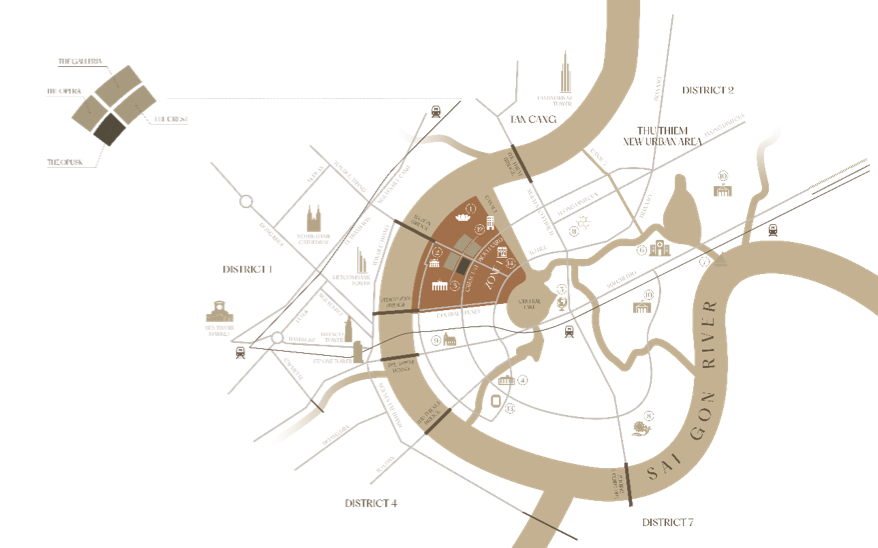 Cơ hội cho nhà đầu tư khi nguồn cung bất động sản hạng sang tại Thủ Thiêm ngày càng khan hiếm