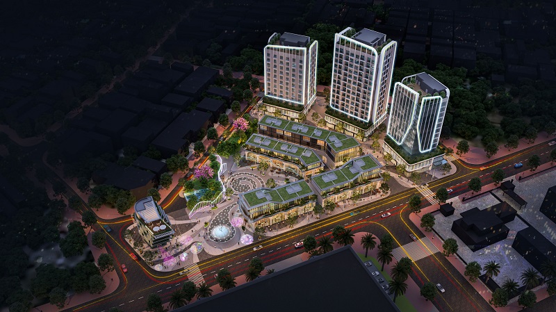 Night Square: Tổ hợp giải trí, khách sạn, văn phòng tại Hải Phòng- Ảnh 1. Night Square: Tổ hợp giải trí, khách sạn, văn phòng tại Hải Phòng- Ảnh 1.